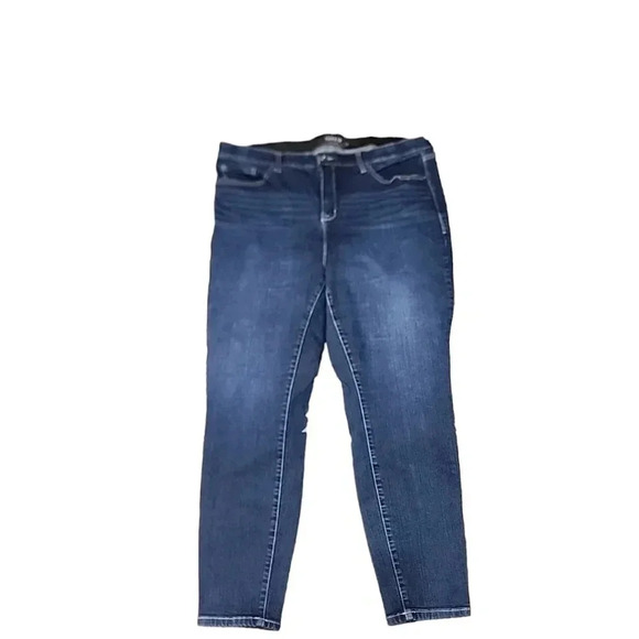 Torrid High waisted dark wash jeans. Size 22R - Picture 1 of 5